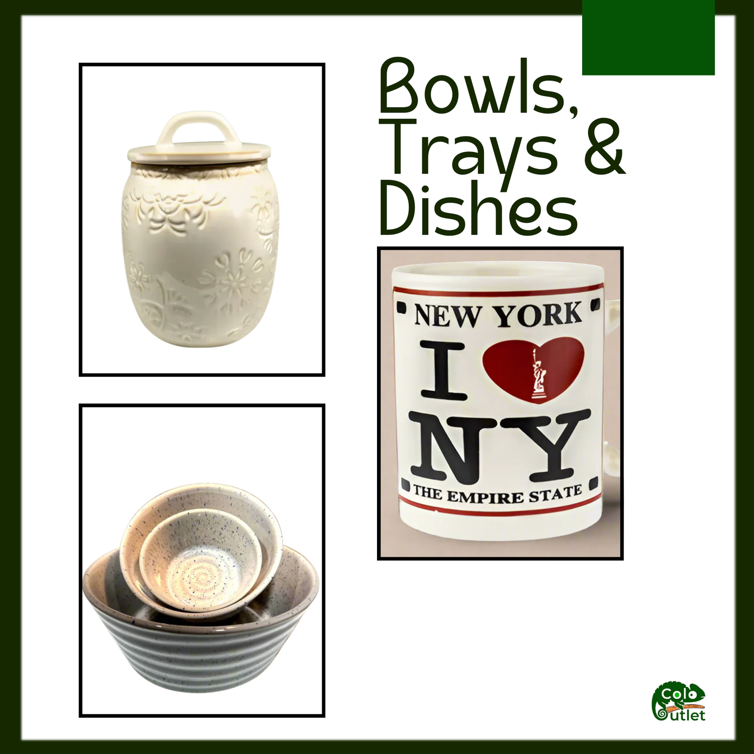 Bowls, Trays & Dishes