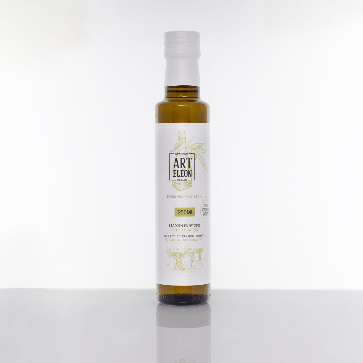 Arteleon Extra virgin olive oil in glass bottle 100ml