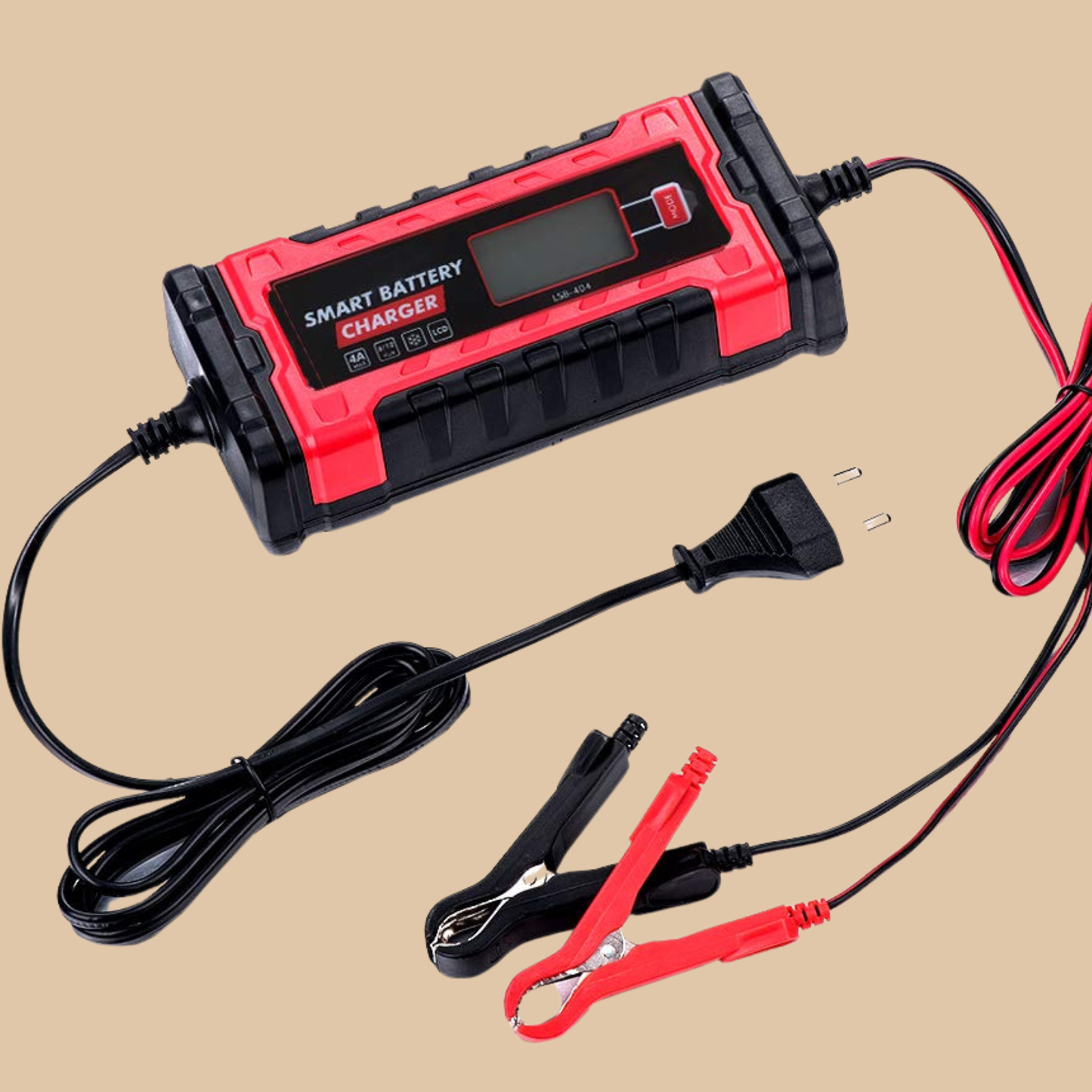 Automatic Battery Charger Maintainer 6V/12V 4Amp