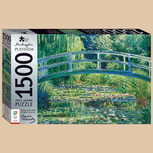 Hinkler Mindbogglers Platinum 1500-Piece Puzzle – Monet