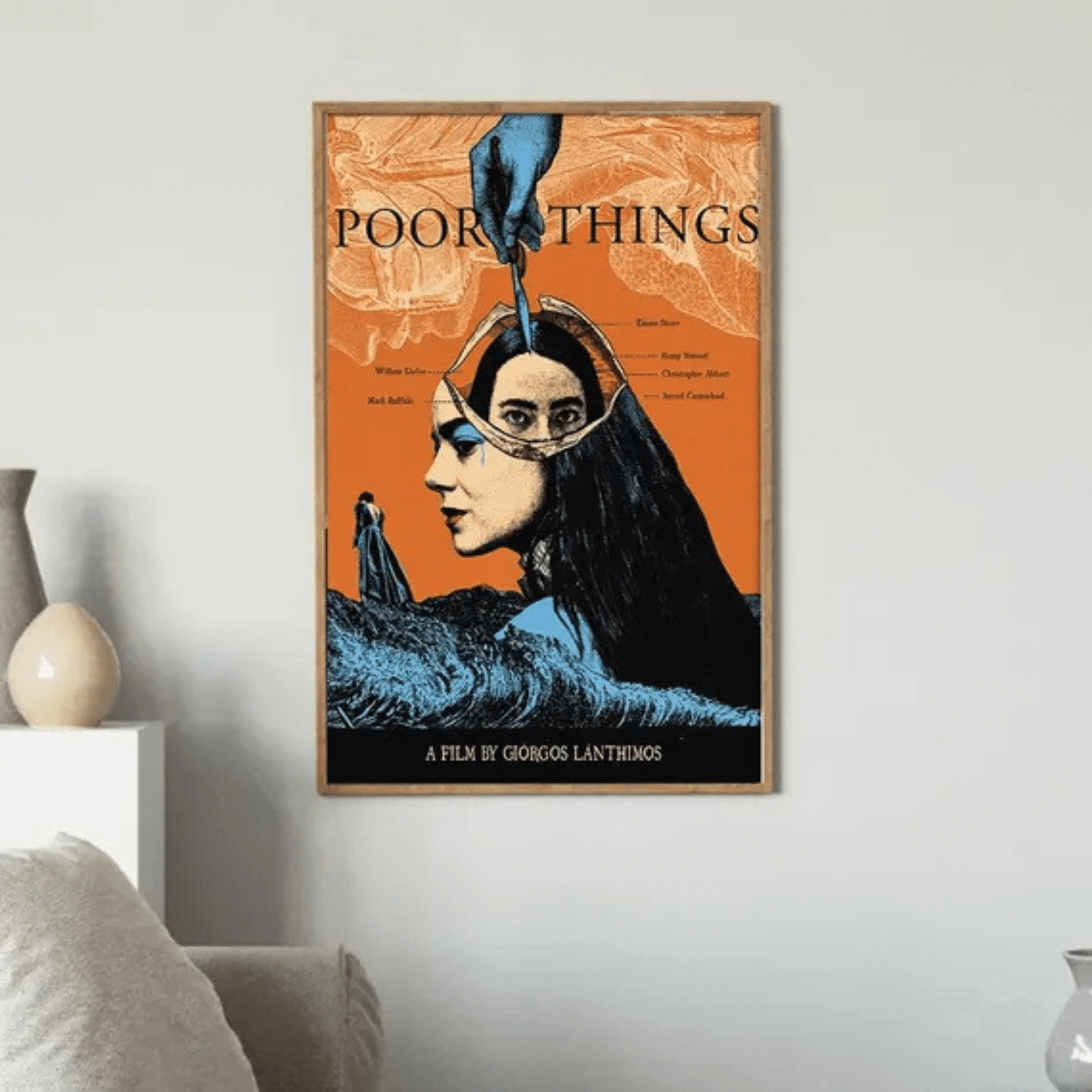 Poor Things Movie Canvas Poster 12x8 - COLO
