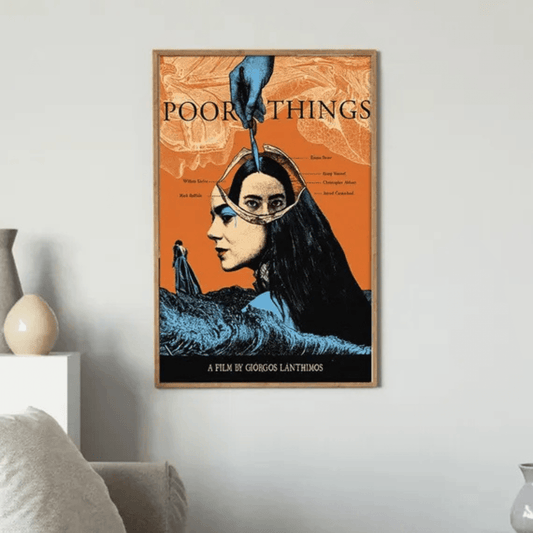 Poor Things Movie Canvas Poster 12x8 - COLO