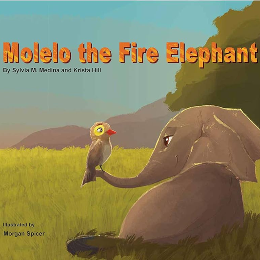 Molelo the Fire Elephant Story Book