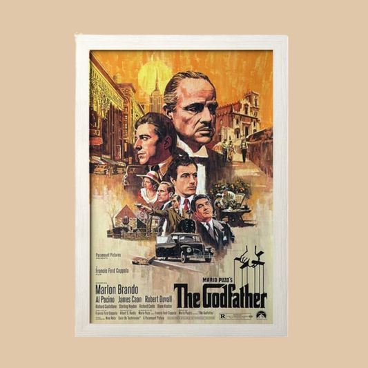 The Godfather Retro Movie Poster 18x12 - COLO