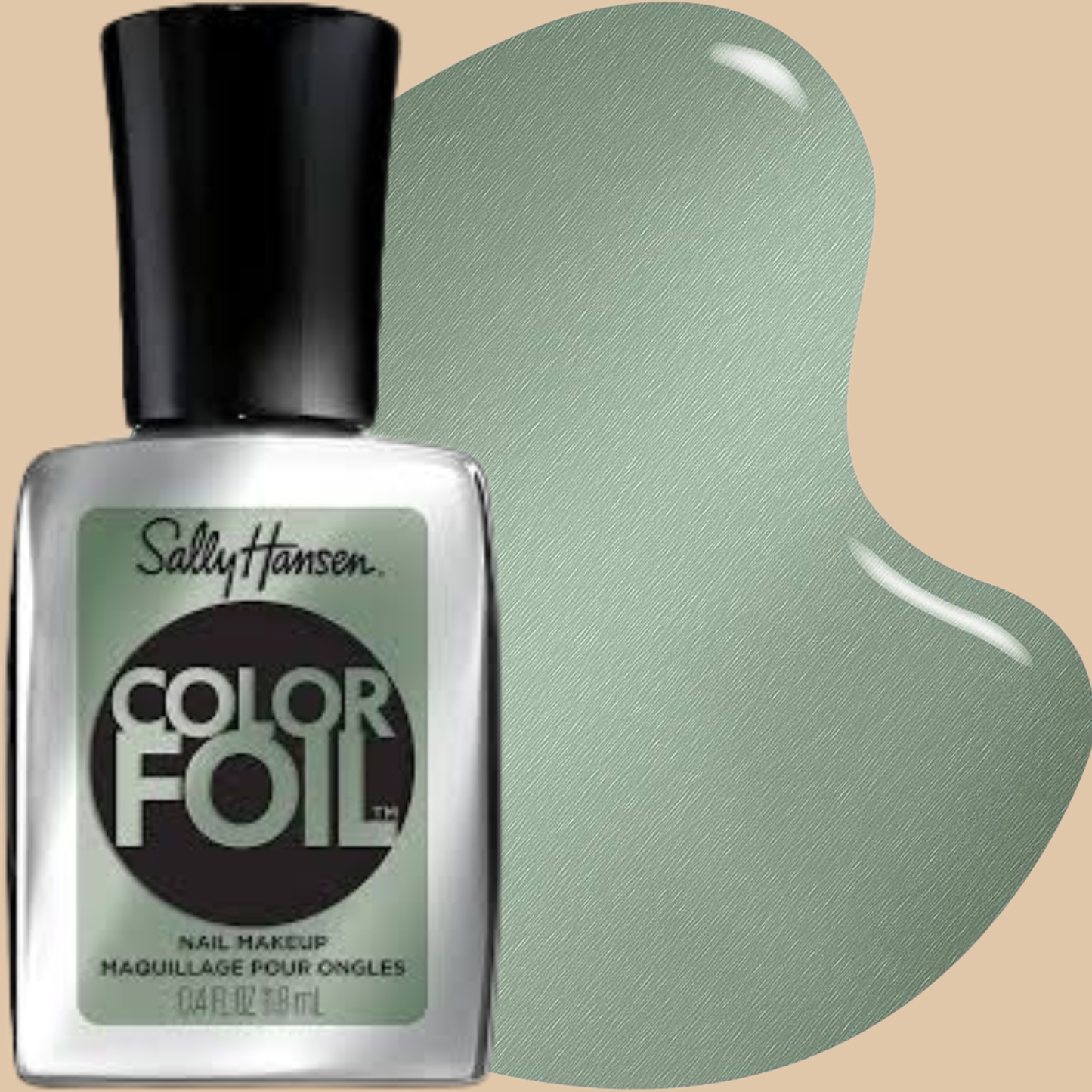 Sally Hansen Color Foil Nail Polish Cutting Hedge - 0.4 Fl Oz