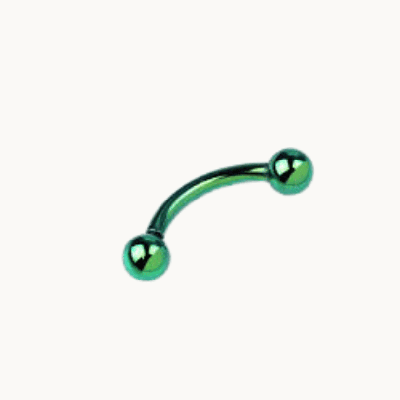 Turquoise Eyebrow Tragus Cartilage Piercing 5mm - COLO