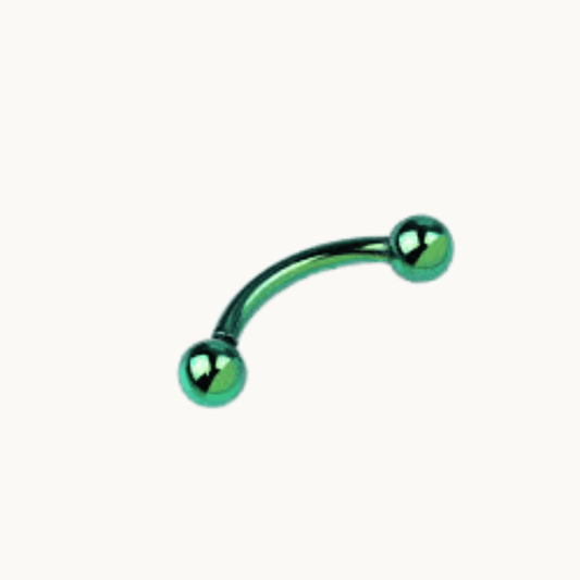 Turquoise Eyebrow Tragus Cartilage Piercing 5mm - COLO