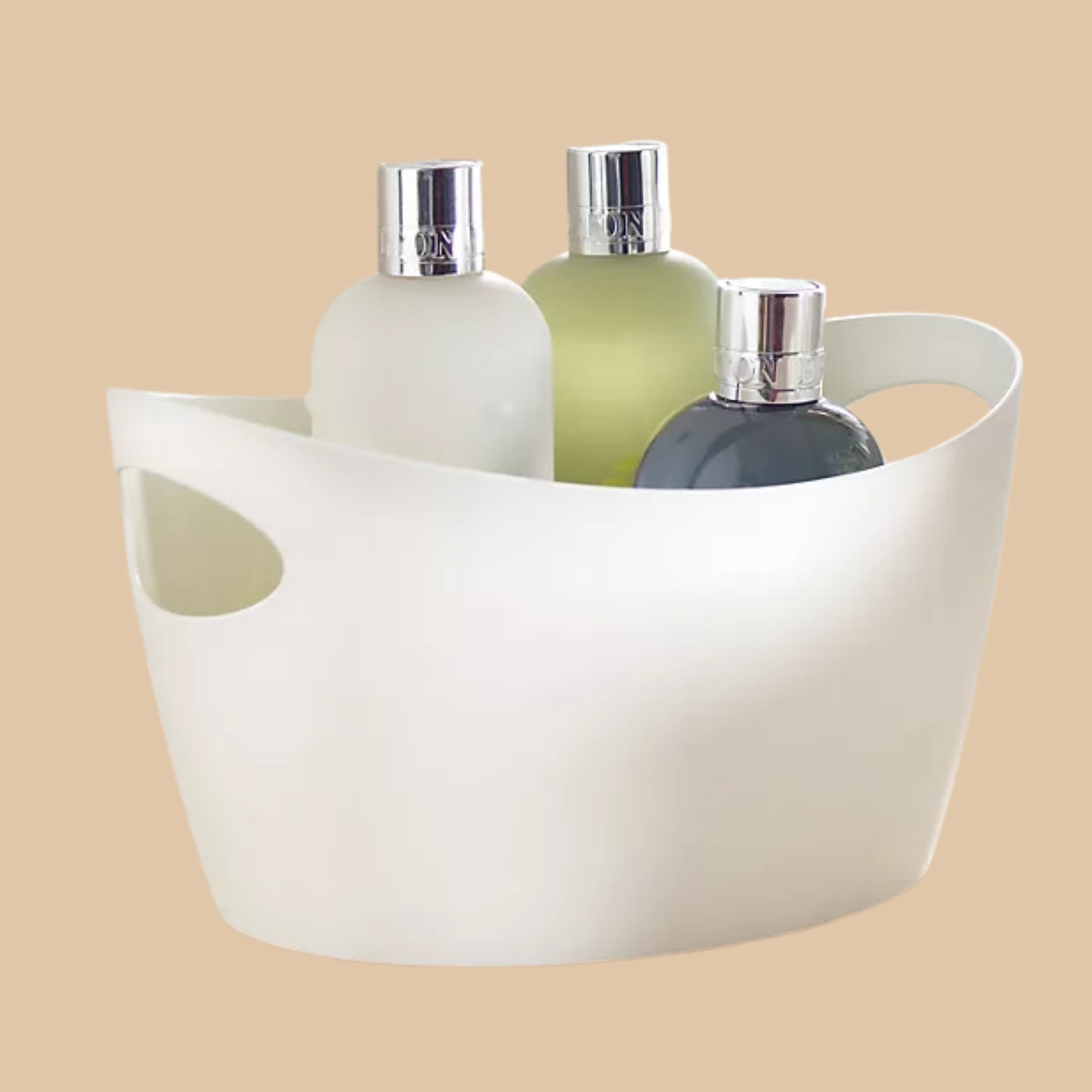 Small Recycled Storage Box 1.5L White