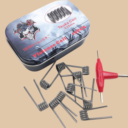 Demon Killer Alien V2 Coil Tsuka Coil Box - 10pcs - COLO