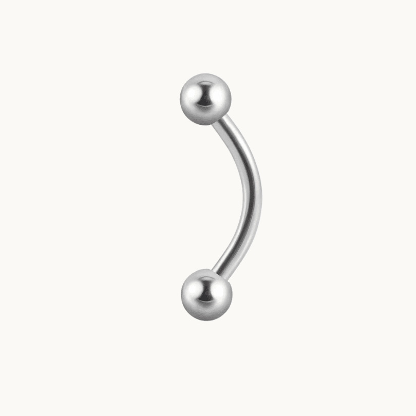 Silver Eyebrow Tragus Cartilage Face Piercing - COLO
