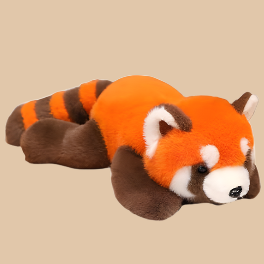 Red Panda Plush Toy Pillow – Soft Cuddly Stuffed Animal (10"–14")