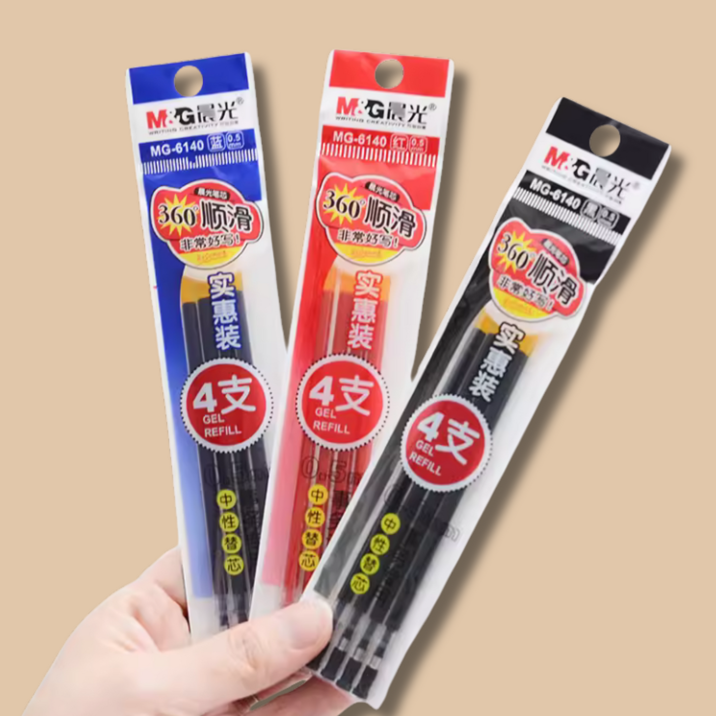 Black Pen Refills 0.5mm - COLO