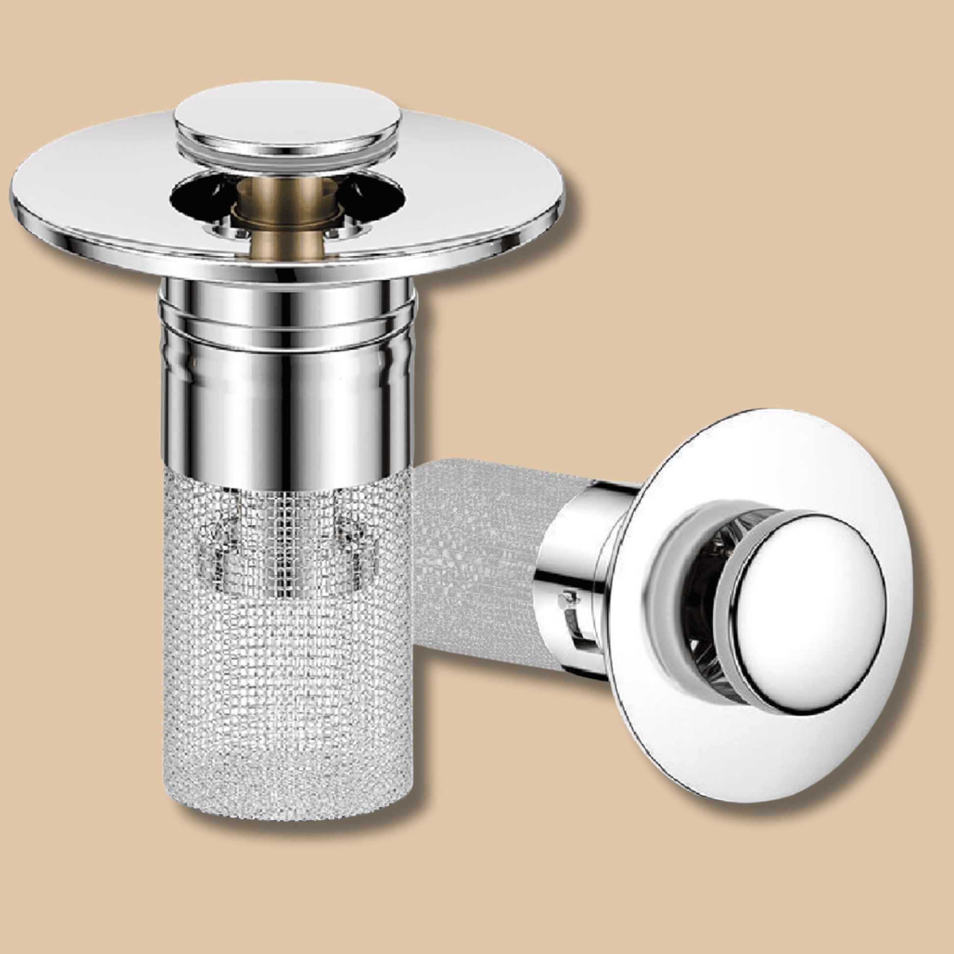 2PCS Sink Drain Bounce Core Strainer - COLO