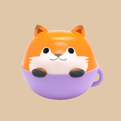 TEA*TOTS IT SMOL Teanie Tots x ITSMOL Fox Purple Cup Mystery Box