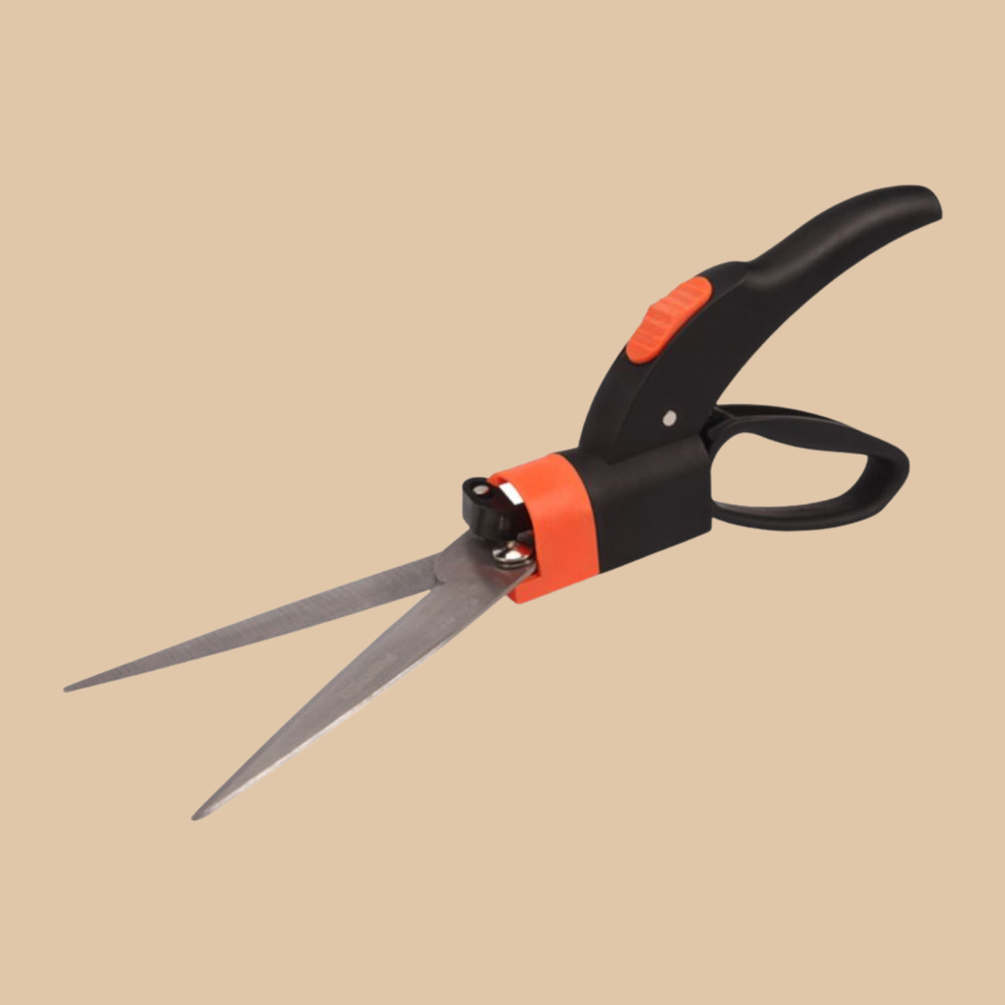 Grass Shear – 360° Rotating Blades, Safety Lock