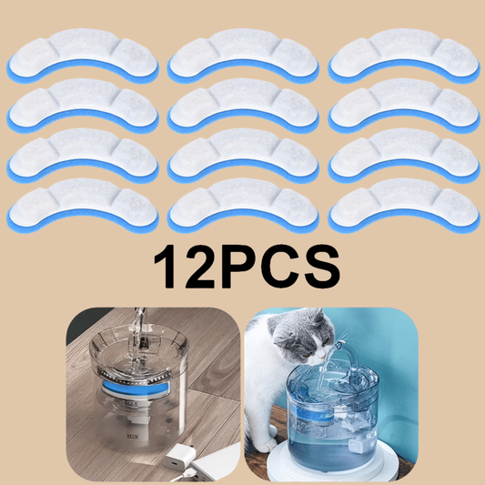 4PCS Cat Water Fountain Replacement Filters WF050/WF060 - COLO