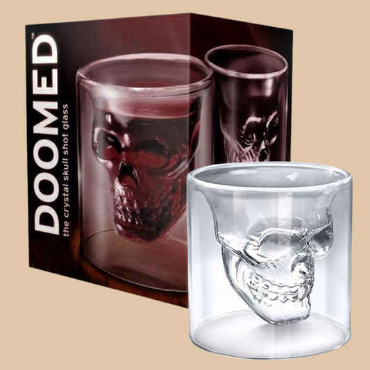 The Crystal Skull Shot Glass – DOOMED