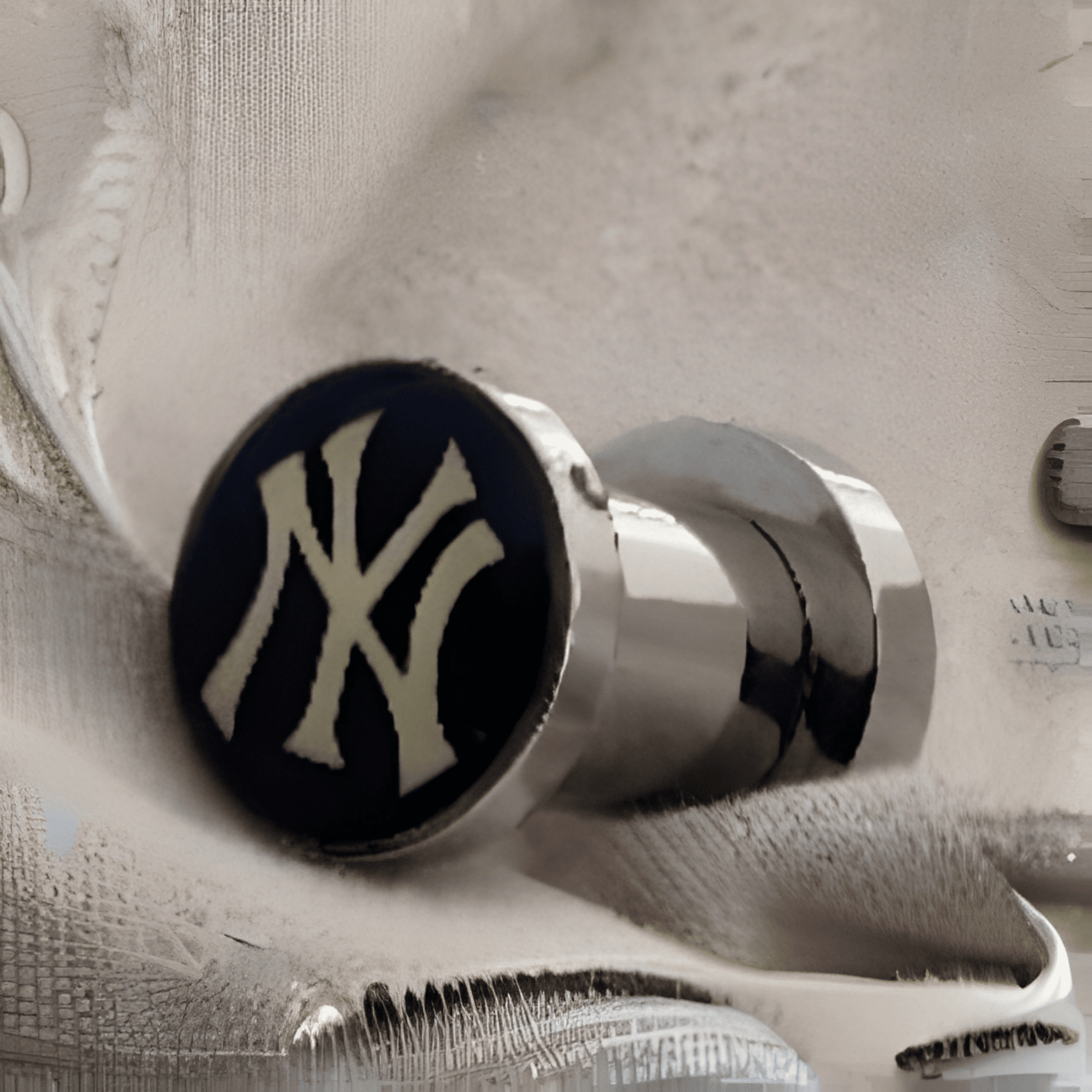 MLB New York Yankees 1" Ear Plug Gauges Licensed - COLO