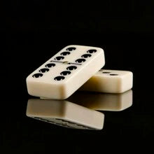 Wooden Domino Board Games Travel 28pcs/Set Funny Table Game Domino Toys small