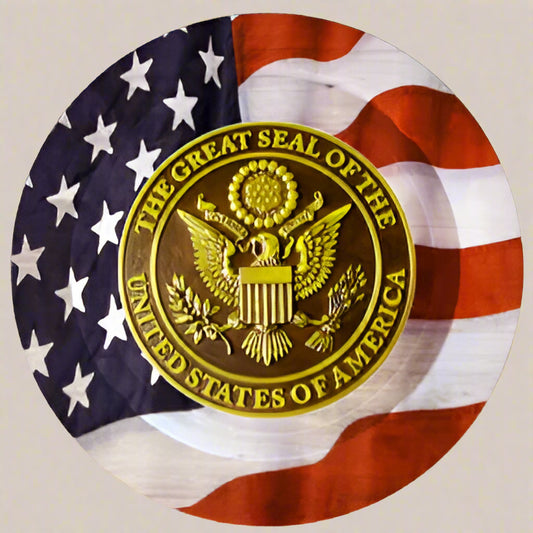 USA Flag Ashtray