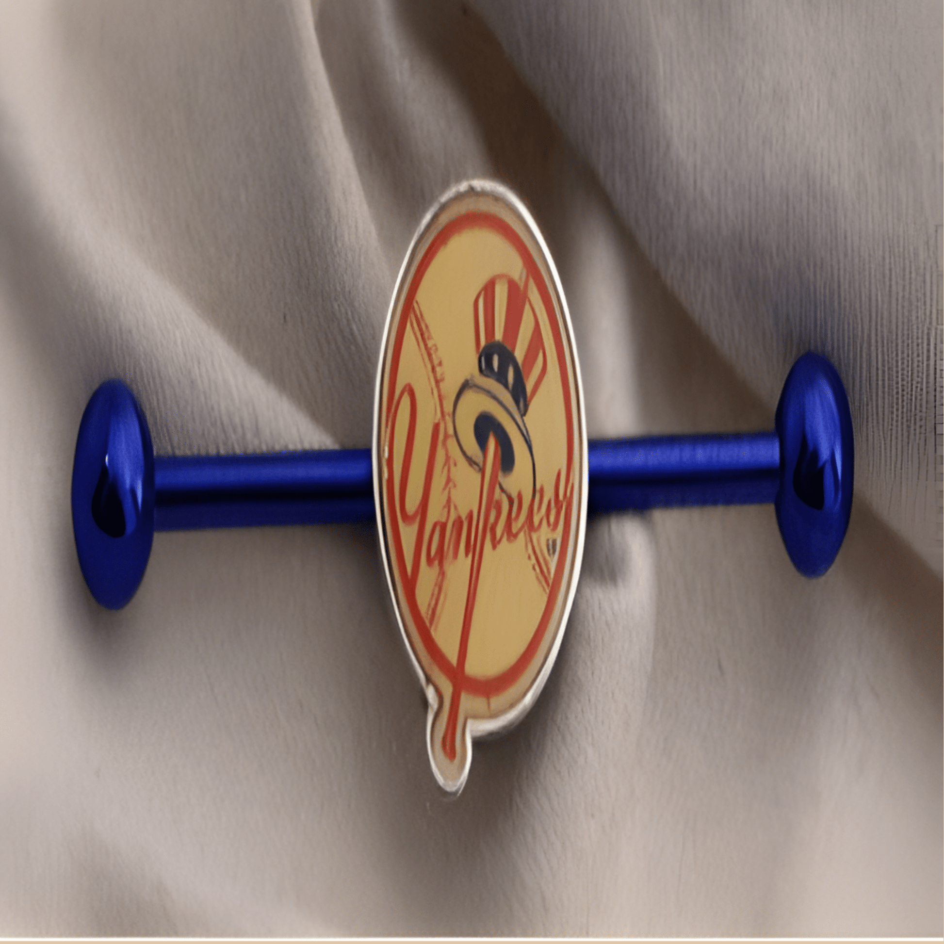 MLB New York Yankees Industrial Barbell Liscensed - COLO