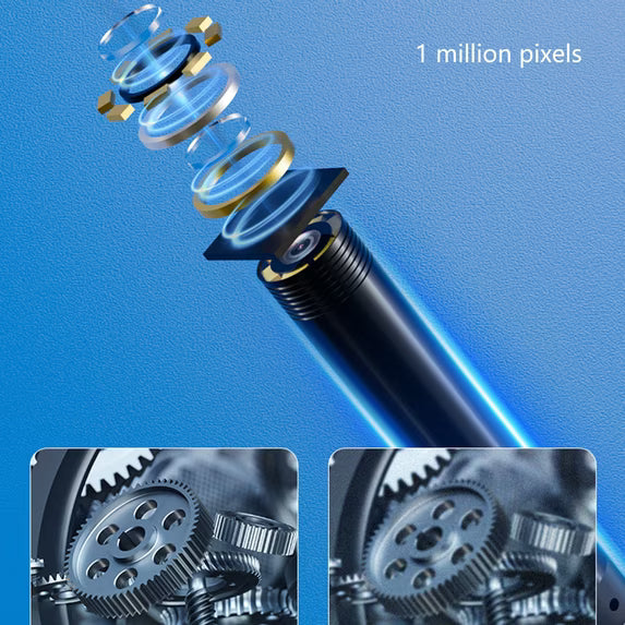 Industrial Endoscope Camera with LED Inspection Camera Borescope for Car Repair