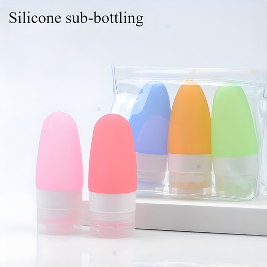 2-Piece Portable Cosmetic Bottle Set