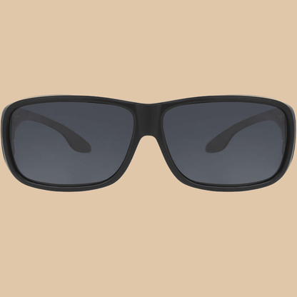 Dioptics Solar Shield Stone Fits-Over Sunglasses – Black 57mm - COLO