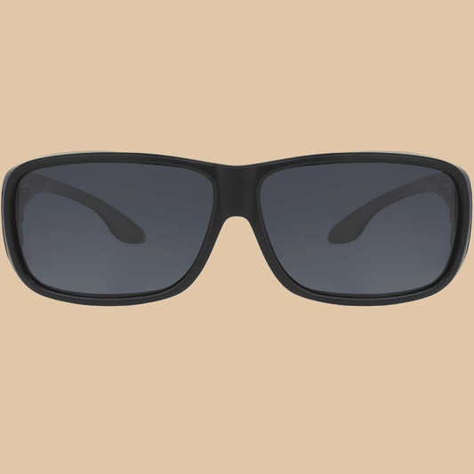 Dioptics Solar Shield Stone Fits-Over Sunglasses – Black 57mm - COLO