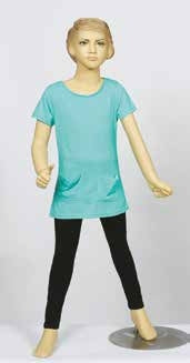 Girls' Tunic with 2 Pockets – 100% Cotton Comfort