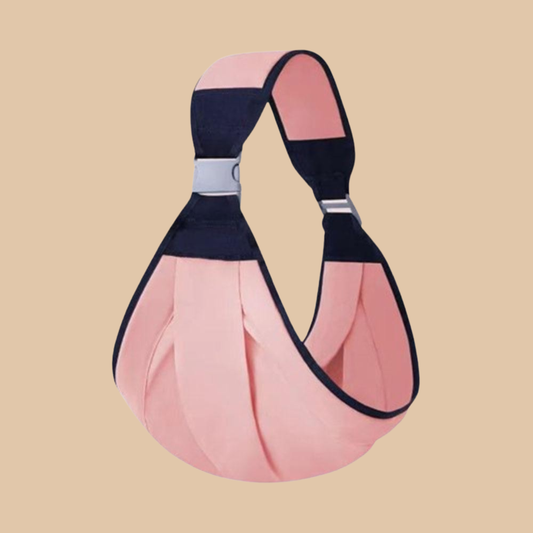 Baby Kangaroo Sling Carrier Foldable Pink