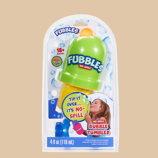 Little Kids Inc. Fubbles No-Spill Bubble Tumbler, Ages 3 & Up