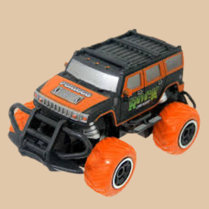 HST RC MINI MIX TRUCK FURIOUS, Remote Control Race Car COLOR ORANGE AND BLACK