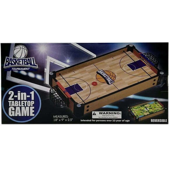 2 in 1 Table Game Golf/ Basketball - COLO
