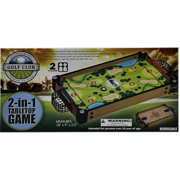 2 in 1 Table Game Golf/ Basketball - COLO