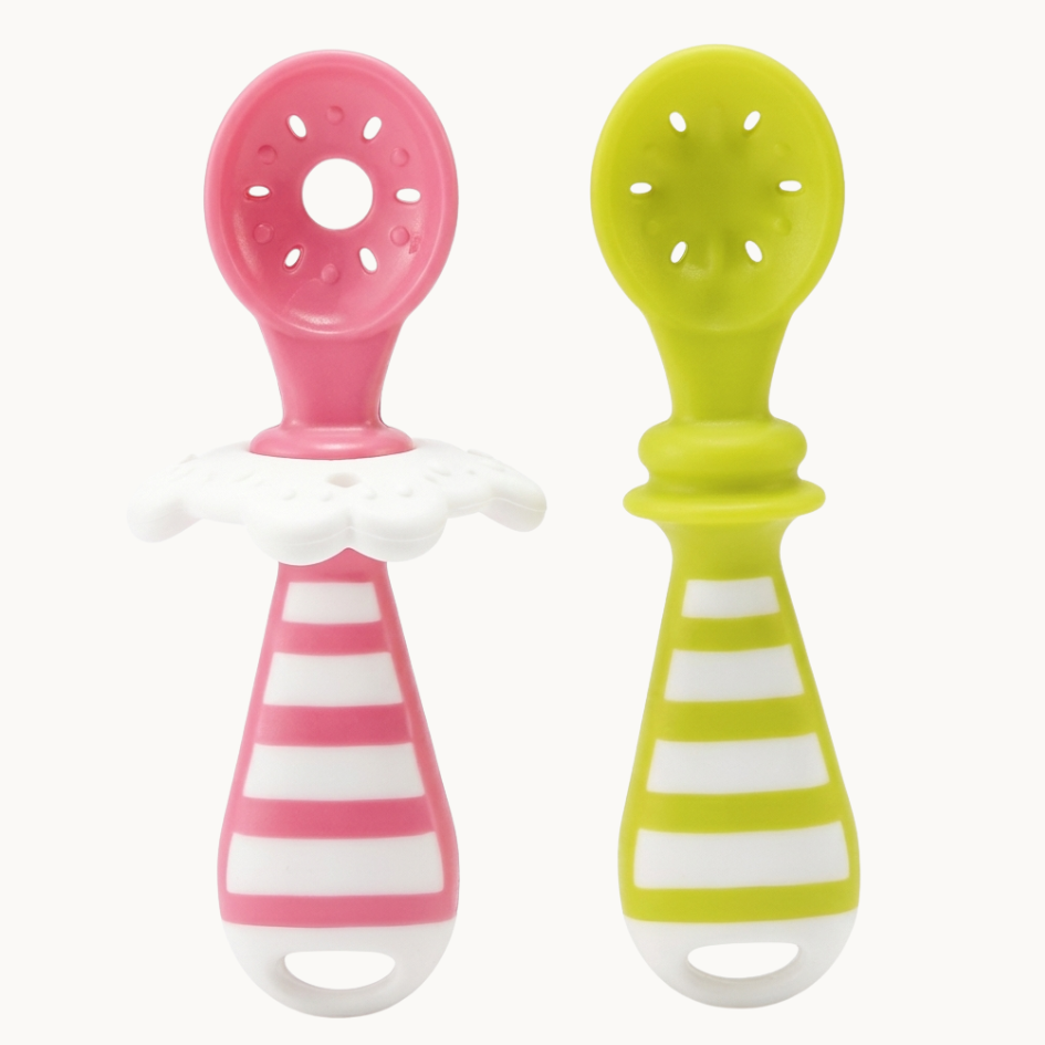 Infant Training Spoon – Silicone Soft Tip Self-Feeding Spoon (Variant 1)