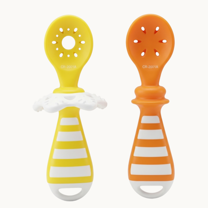 Infant Training Spoon – Silicone Soft Tip Self-Feeding Spoon (Variant 1)