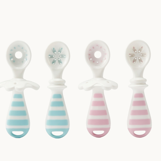 Infant Training Spoon – Silicone Soft Tip Self-Feeding Spoon (Variant 2)