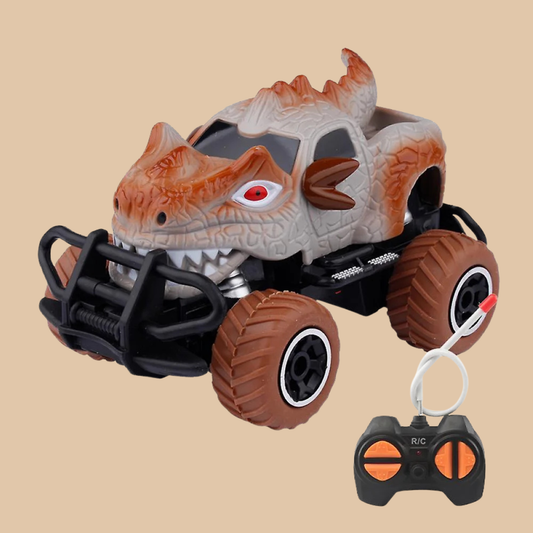HST RC Mini Mix Dinosaur Car – Color Brown & Orange