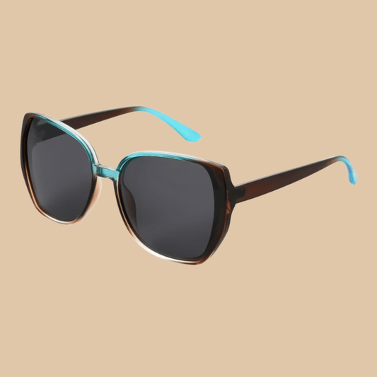 Panama Jack Polarized Multicolor Large Square Sunglasses - COLO