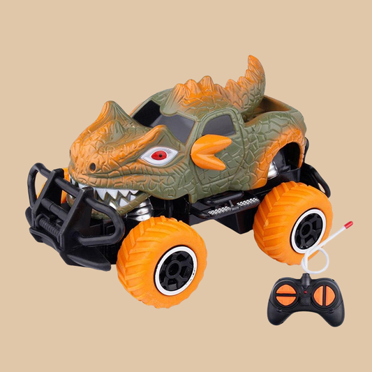HST RC Mini Mix Dinosaur Car – Color White & Orange