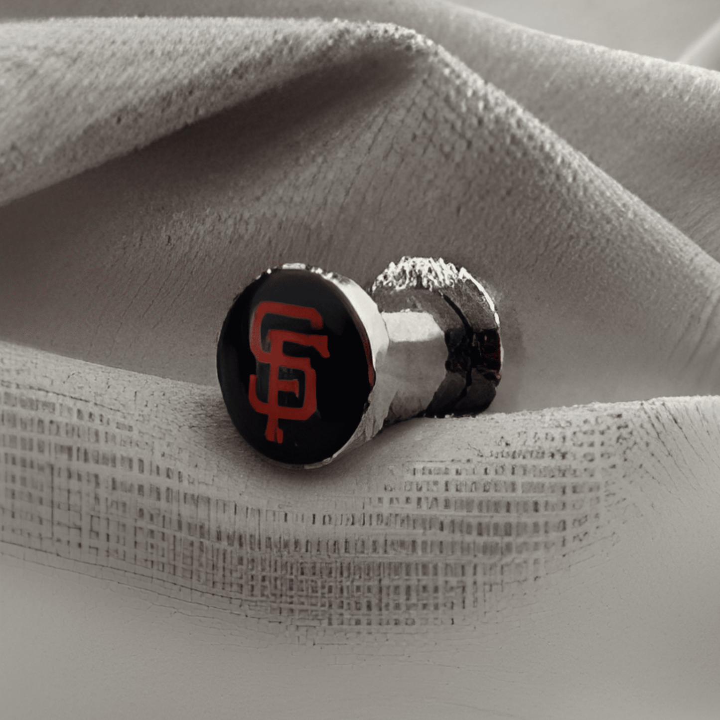 MLB San Francisco Giants Screw-On Surgical Steel 2G Gauge 6mm Ear Plugs Licensed - COLO