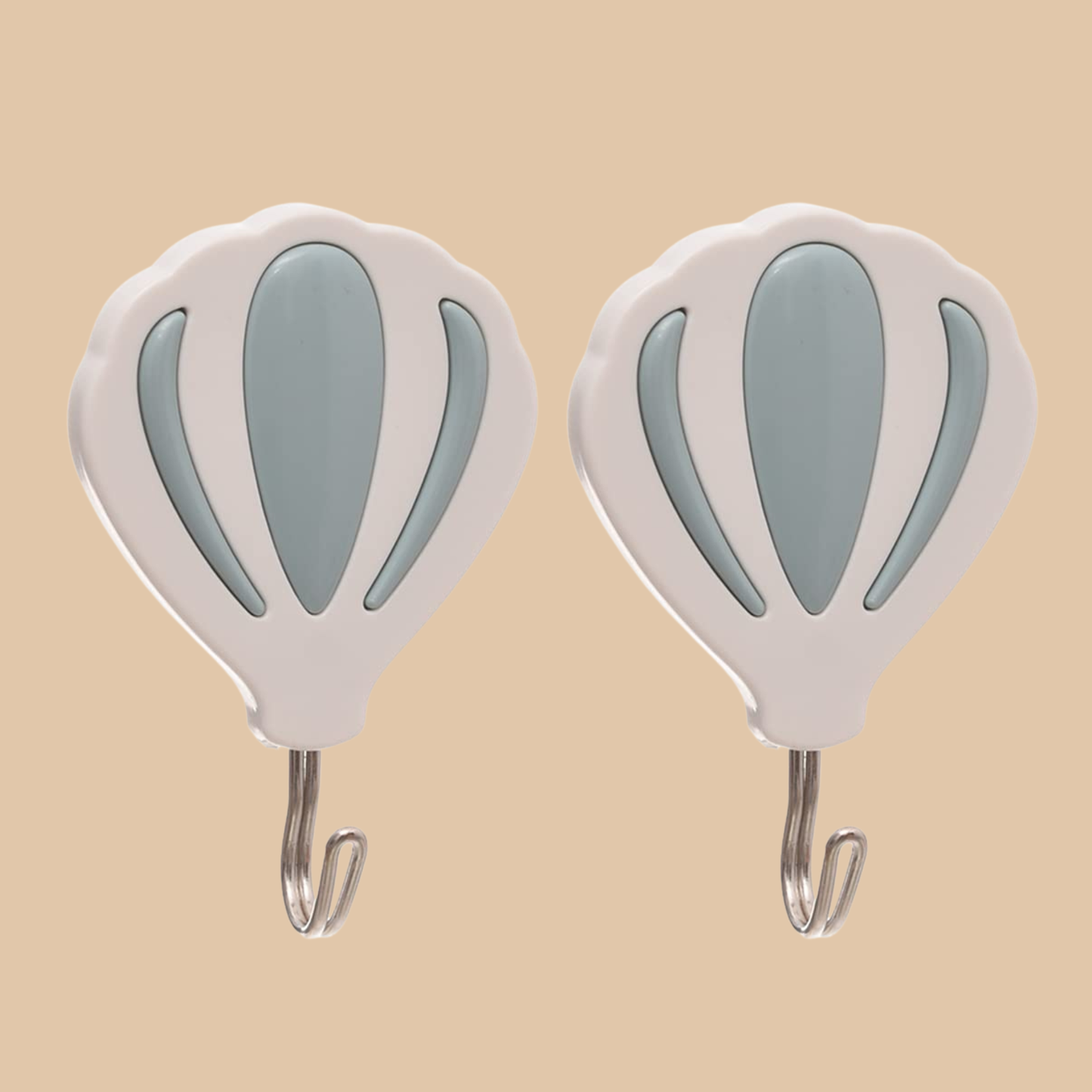 Boho Color Blimb Design Shaped Hooks 2pcs