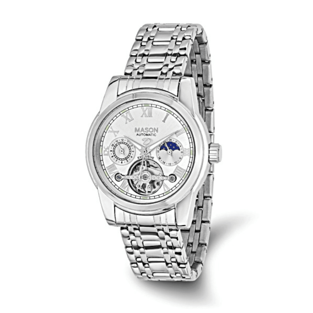 Mason Men’s Skeleton Movement Stainless Steel Watch – RJ-068 - COLO
