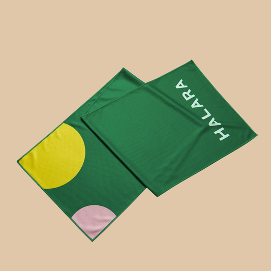 Halara Quick Dry Letter Print Sports Towel