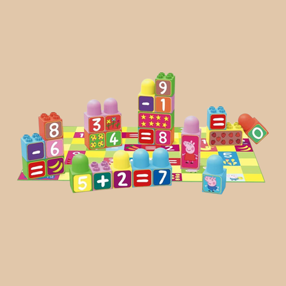 LEARNING 123, CONSTRUCTION BLOCKS, 30 PCS