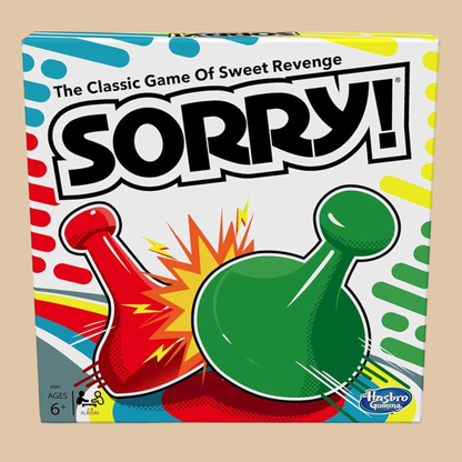 Sorry! Board Game for Kids, Classic Hasbro Game
