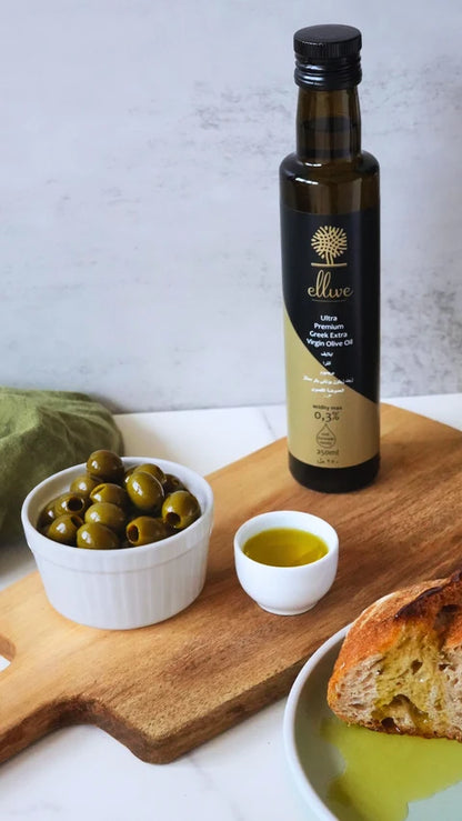 ELLIVE Ultra Premium Greek Extra Virgin Olive Oil — The Taste of Greece in Every Drop 250ML