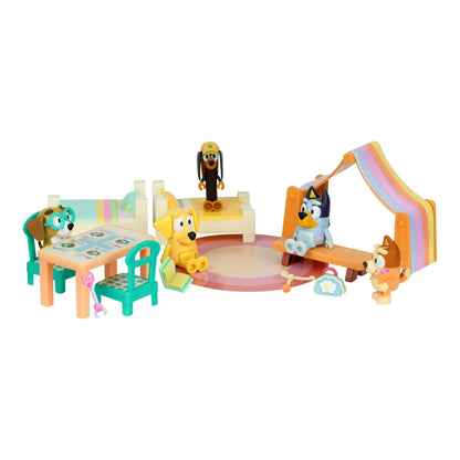 Bluey Playing Doctors Value Box, 5 Figures, 11 Accessories, and More, Ages 3+ - COLO