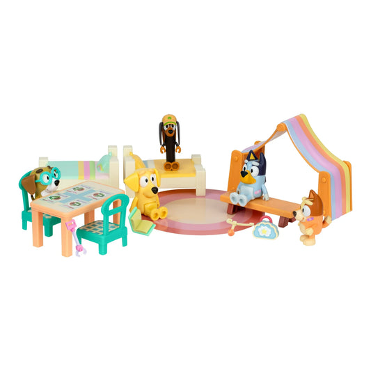 Bluey Playing Doctors Value Box, 5 Figures, 11 Accessories, and More, Ages 3+